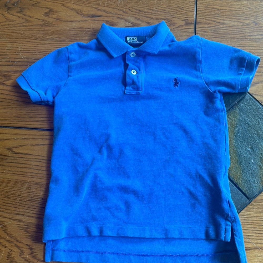 Blue Polo Top size 5